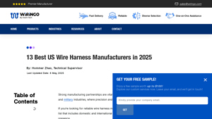13 Best US Wire Harness Manufacturers in 2025 - Cloom - wiring harness manufacturer