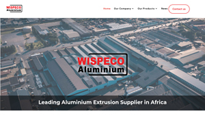 WISPECO Aluminium | Aluminium Extruder Southern Africa | Manufacture of ... - aluminum manufacturer