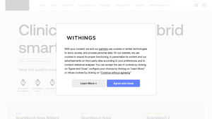 Hybrid smartwatches and activity trackers | Withings Europe - bluetooth watch company