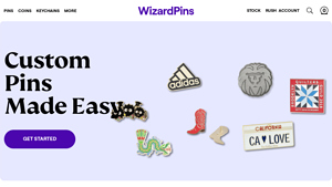 Order Custom Lapel Pins with Free Setup & Delivery - WizardPins - enamel pins bulk