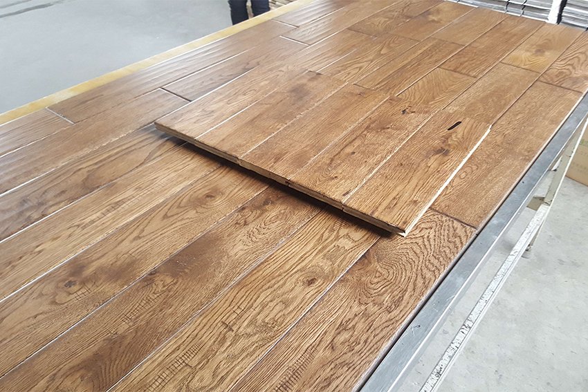 A relevant stock photo of wood floor supplier in a typical setting.