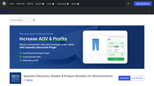 Quantity Discounts, Breaks & Product Bundles for WooCommerce - bulk discounting by manufacturer woocommerce