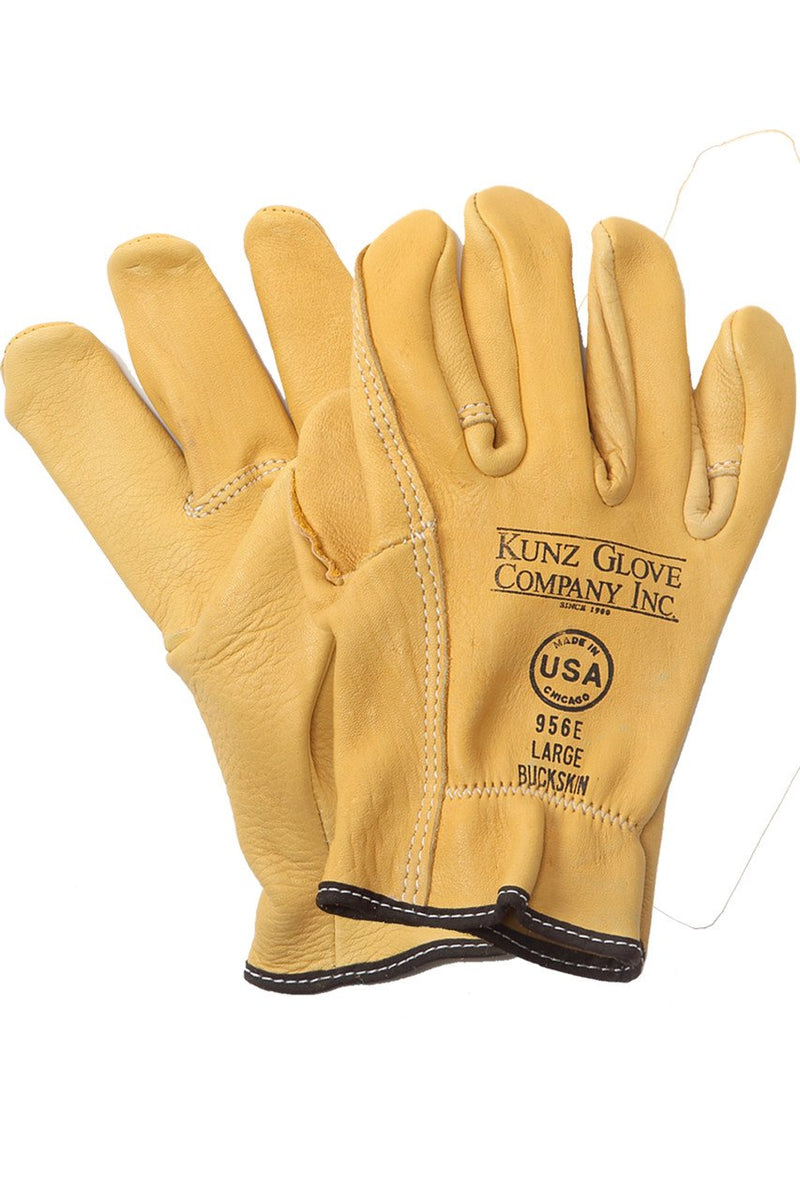 A relevant stock photo of work glove manufacturer in a typical setting.