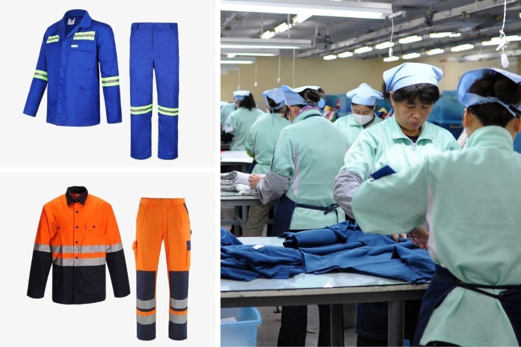 A relevant stock photo of workwear china in a typical setting.