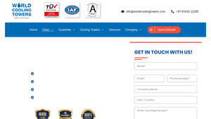 Cooling Tower Manufacturers in Bangalore - cooling tower manufacturer