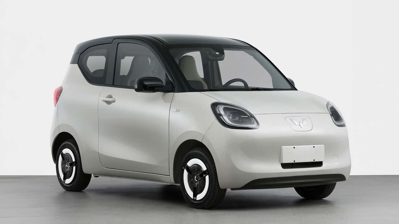 A relevant stock photo of wuling hongguang mini ev china in a typical setting.