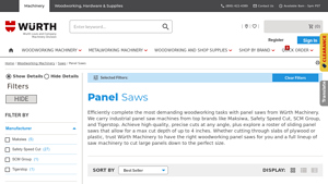 Panel Saws: Industrial & Woodworking | Würth Machinery - panel saw factory