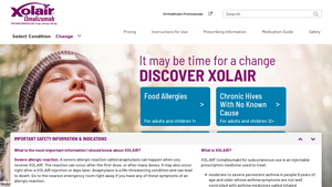 XOLAIR® (omalizumab) | Allergic Asthma, CSU, CRSwNP & Food Allergy ... - xolair manufacturer