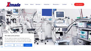 Medical Parts Custom - Medical Device Manufacturing - Xtmadeparts - cnc machined parts for medical equipment manufacturer