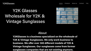 Y2KGlasses - Wholesale for Deadstock Vintage & Y2K Sunglasses - retro sunglasses bulk