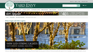 Wide Angle LED Mini Lights - Yard Envy - led string lights bulk