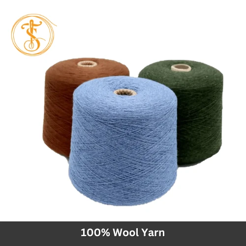 A relevant stock photo of yarn supplier in a typical setting.