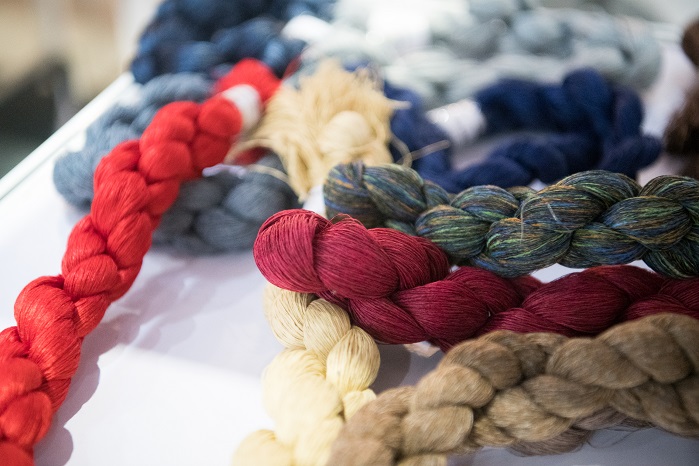 A relevant stock photo of yarn supplier in a typical setting.