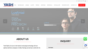 Yash Optics And Lens Limited - optical products manufacturer