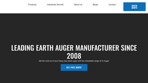 Hydraulic Auger Attachment | Auger Manufacturer - YC Auger - hydraulic auger manufacturer