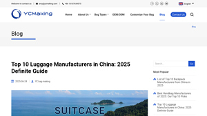 Top 10 Luggage Manufacturers in China: 2025 Definite Guide - ricardo luggage manufacturer