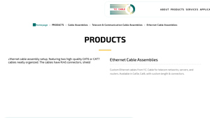 Ethernet Cable Assemblies | Cat5e, Cat6, Custom Length - Y.C. Cable - cat5e cable factory