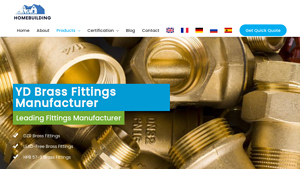 High-Quality Plumbing Components - YD Brass Fittings Manufacturer - brass fittings manufacturer