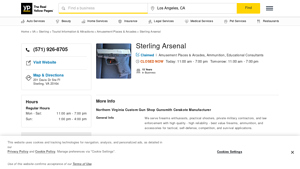 Sterling Arsenal - Sterling, VA 20164 - The Real Yellow Pages - sterling arsenal critical koting cerakote gunsmith manufacturer