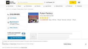 Futon Factory - Los Angeles, CA 90034 - Yellow Pages - futon factory