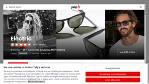 ELECTRIC - 950 Calle Amanecer, San Clemente, California - Yelp - electric sunglasses company