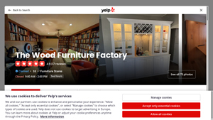 The Wood Furniture Factory Photos - Yelp - solid wood furniture factory