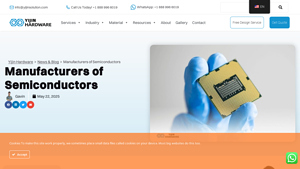 Top Semiconductor Manufacturers in 2025 | Global Leaders and Chipmakers - largest chip manufacturer