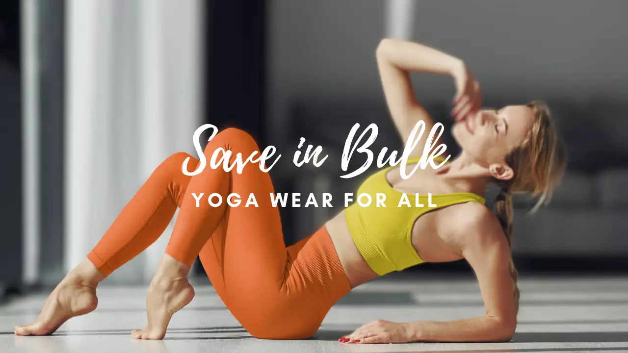 A relevant stock photo of yoga wear supplier in a typical setting.