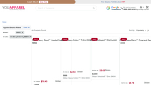 Bulk Blank Gildan Apparel at Lowest Wholesale Prices - YouApparel - gildan t shirts bulk