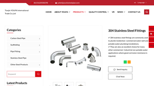 304 Stainless Steel Fittings - YOUFA - stainless steel fittings factory