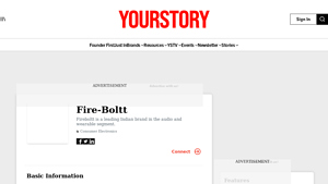 Fire-Boltt Company Profile Funding & Investors | YourStory - firebolt watch company