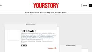UTL Solar Company Profile Funding & Investors | YourStory - utl solar inverter company