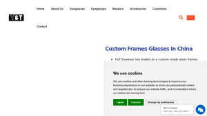 Spectacle Frame Factory - Y & T Eyewear - optical frames factory