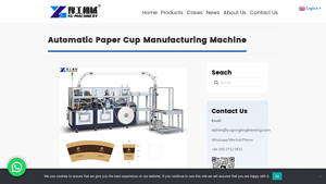 Automatic Paper Cup Manufacturing Machine - paper cup machine factory