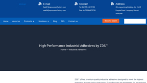 Industrial Adhesives | High-Performance Solutions by ZDS™ - industrial adhesive manufacturer and automotive