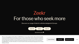 Zeekr: Pure Electric Vehicle Brand - xpeng car company