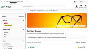 Shop Blue Light Glasses| Fast Shipping | Zenni Optical - best blue light blocking glasses company