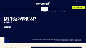 PCB Manufacturing in USA: A Guide to Excellence - Zetwerk - pcb manufacturing factory