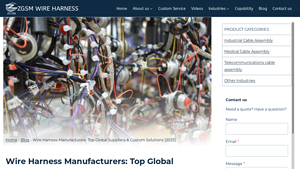 Wire Harness Manufacturers: Top Global Suppliers & Custom Solutions ... - wiring harness manufacturer