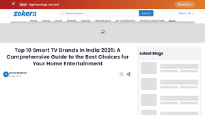 Best Television Brands in India Across Price Ranges - 2025 - best tv manufacturer