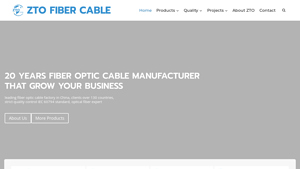 Professional Fiber Optic Cable Manufacturer - ZTO - fiber optic cable manufacturer