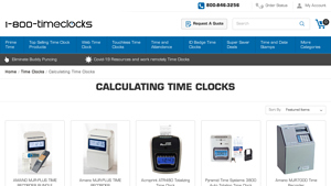 Screenshot of Best Calculating Time Clocks