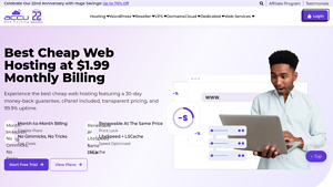 Screenshot of Best Cheap Web Hosting with Month-to-Month Billing