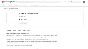 Screenshot of Best CRM for Outlook - Microsoft AppSource