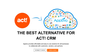 Screenshot of Act Alternative - Apptivo