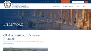 Screenshot of CRM Professional Training Program