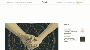 Screenshot of Numerology Compatibility Calculator: Life Path Number [+More]