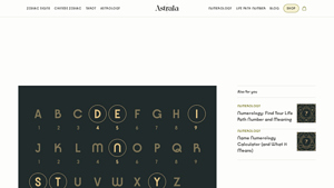 Screenshot of Destiny Number: Calculator and Numerology (Expression) - Astrala