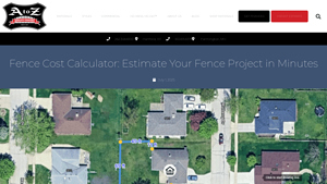 Screenshot of Fence Cost Calculator: Get Quick and Easy Estimates!