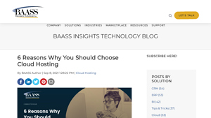 Screenshot of 6 Reasons Why You Should Choose Cloud Hosting